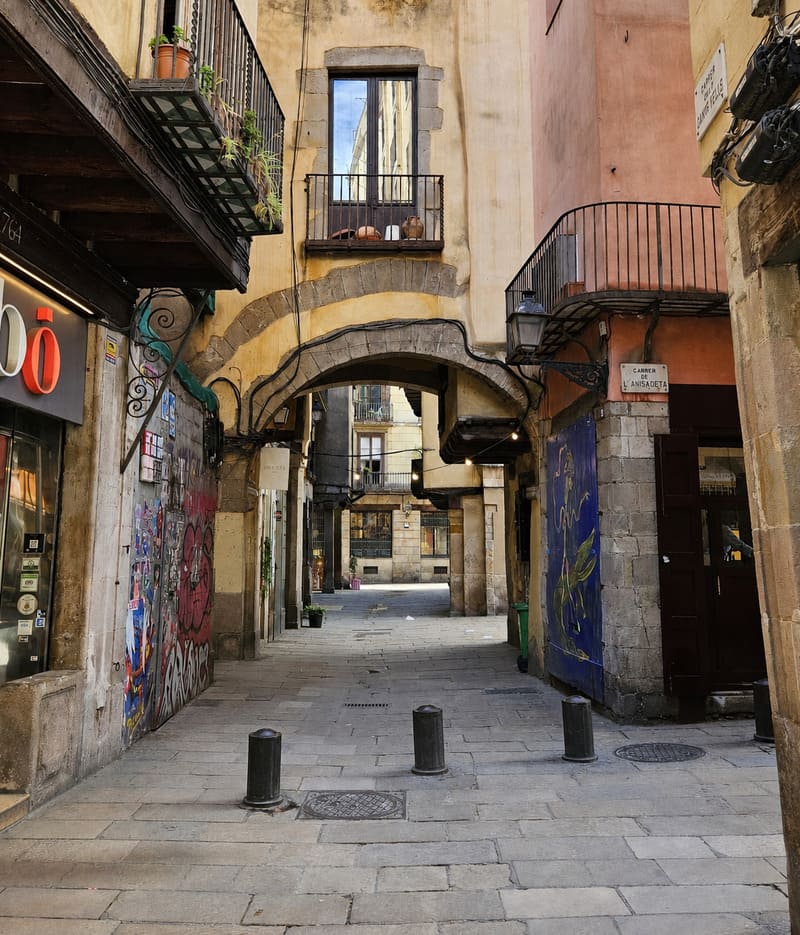 Barcelona el born street