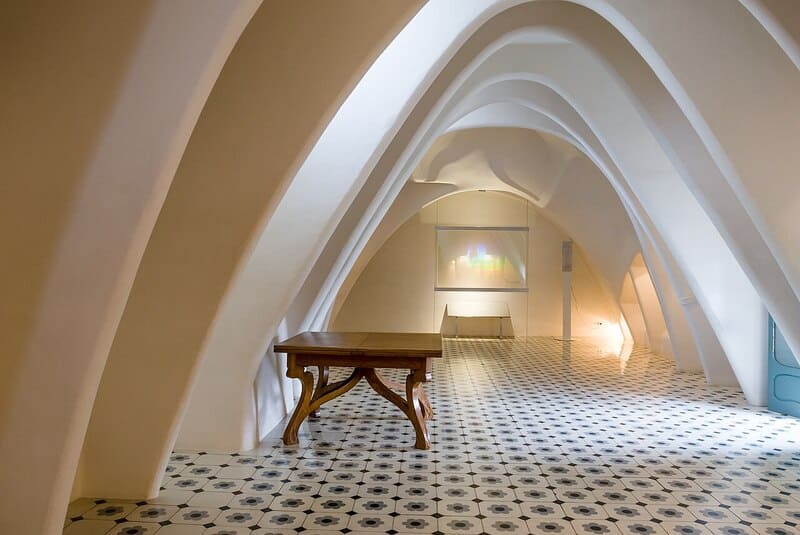 Casa batllo attic