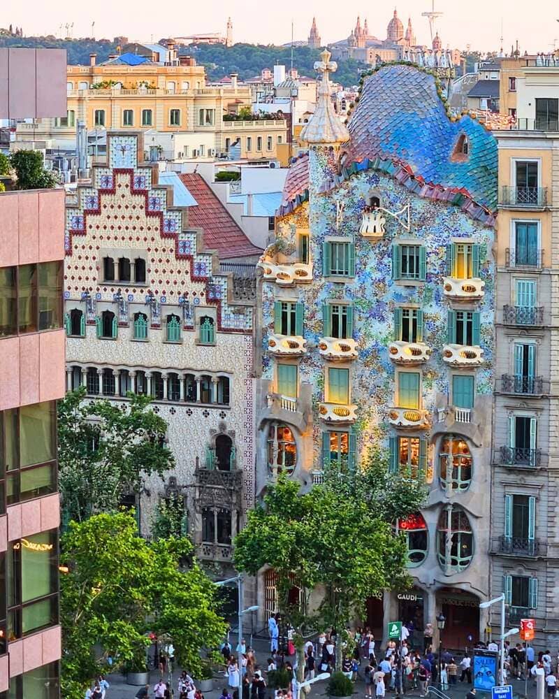 Casa batllo casa amatller