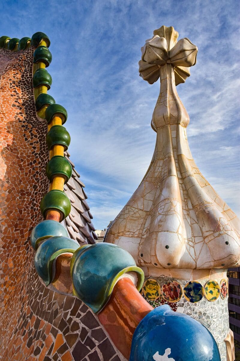 Casa batllo rooftop
