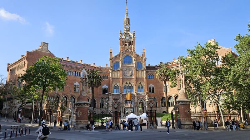 Hospital san pau entrance