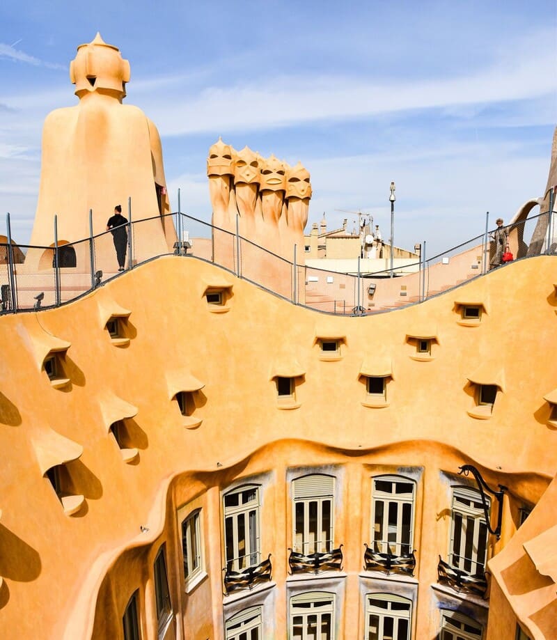 La pedrera rooftop