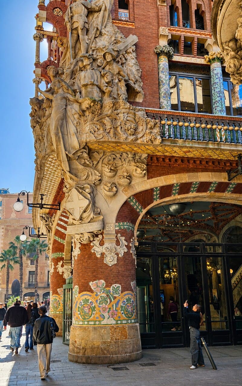 Palau musica catalana outside