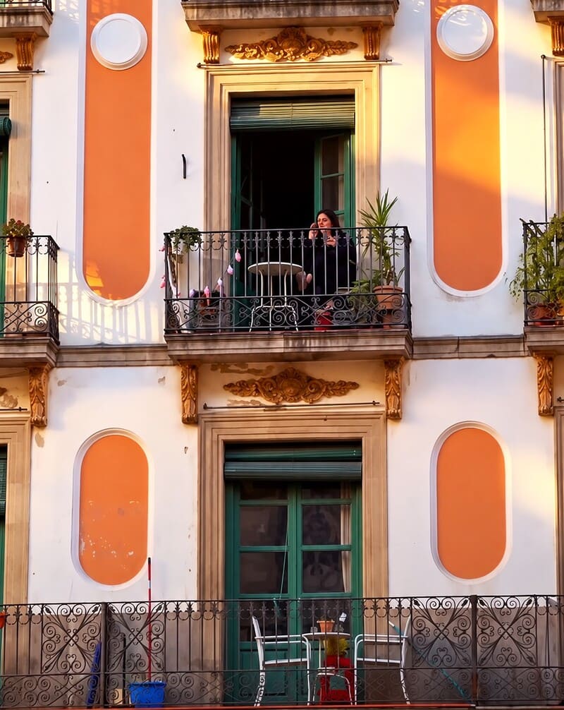 Balcony barcelona eixample