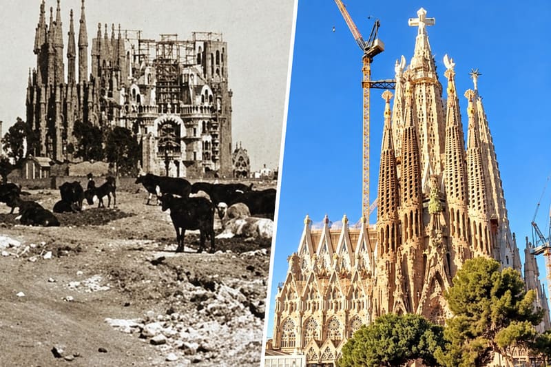 67 Photos of Barcelona Then and Now