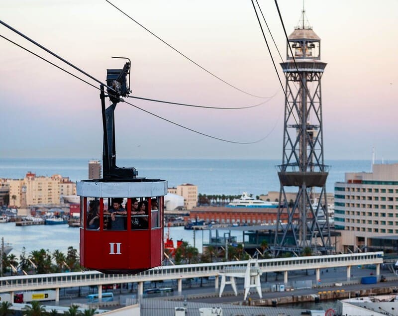 Barceloneta cable car