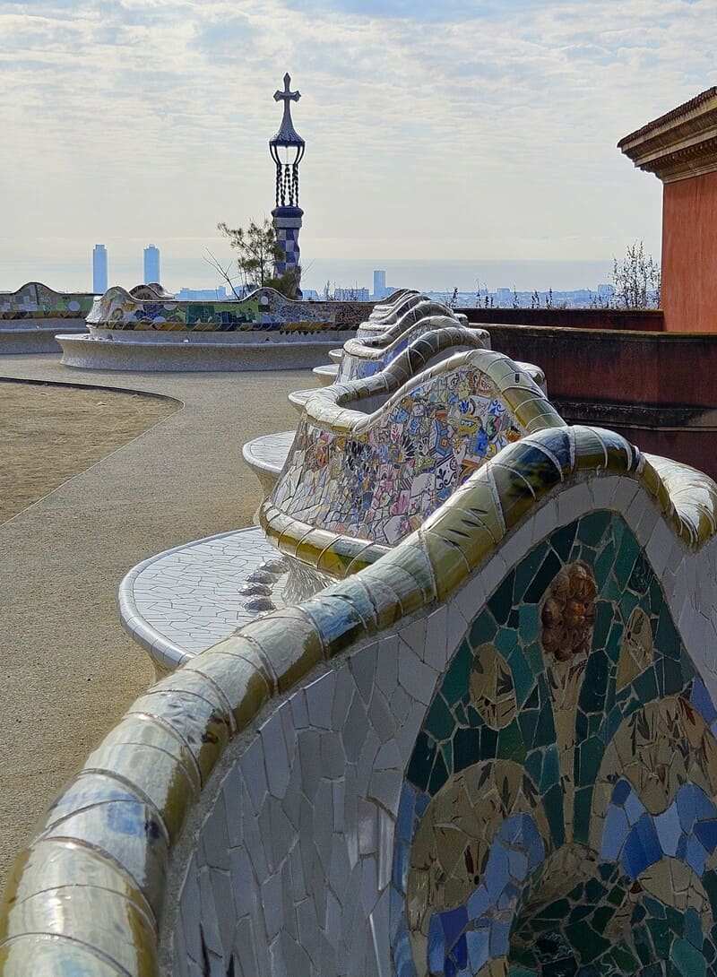 Park guell nature square