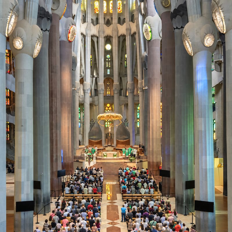 Sagrada familia mass