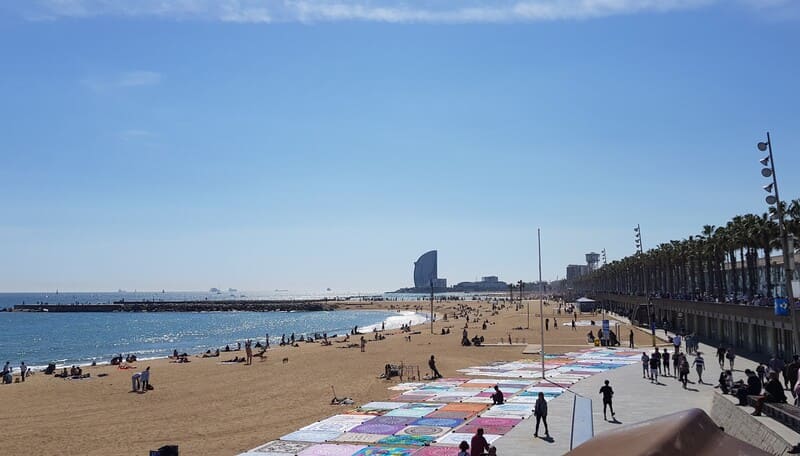 Somorrostro beach